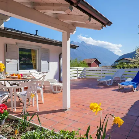 Sole 1 Terrassen Mit Pool Og Διαμέρισμα Colico