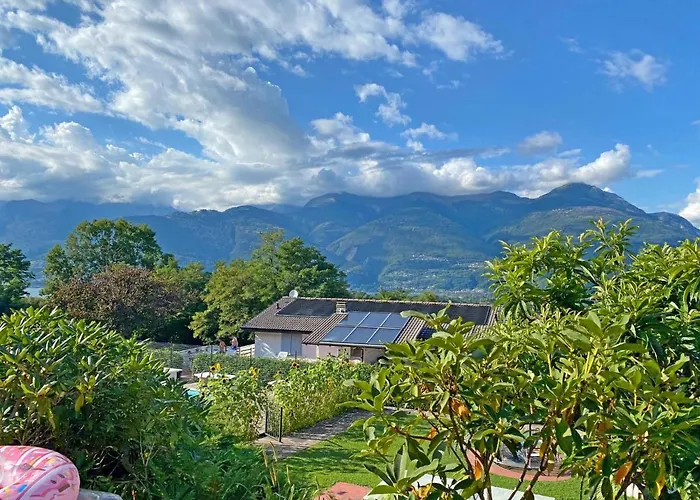 Διαμέρισμα Sole 1 Terrassen Mit Pool Og Colico