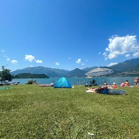 Sole 1 Terrassen Mit Pool Og * Colico