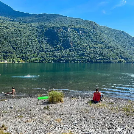 Sole 1 Terrassen Mit Pool Og * Colico